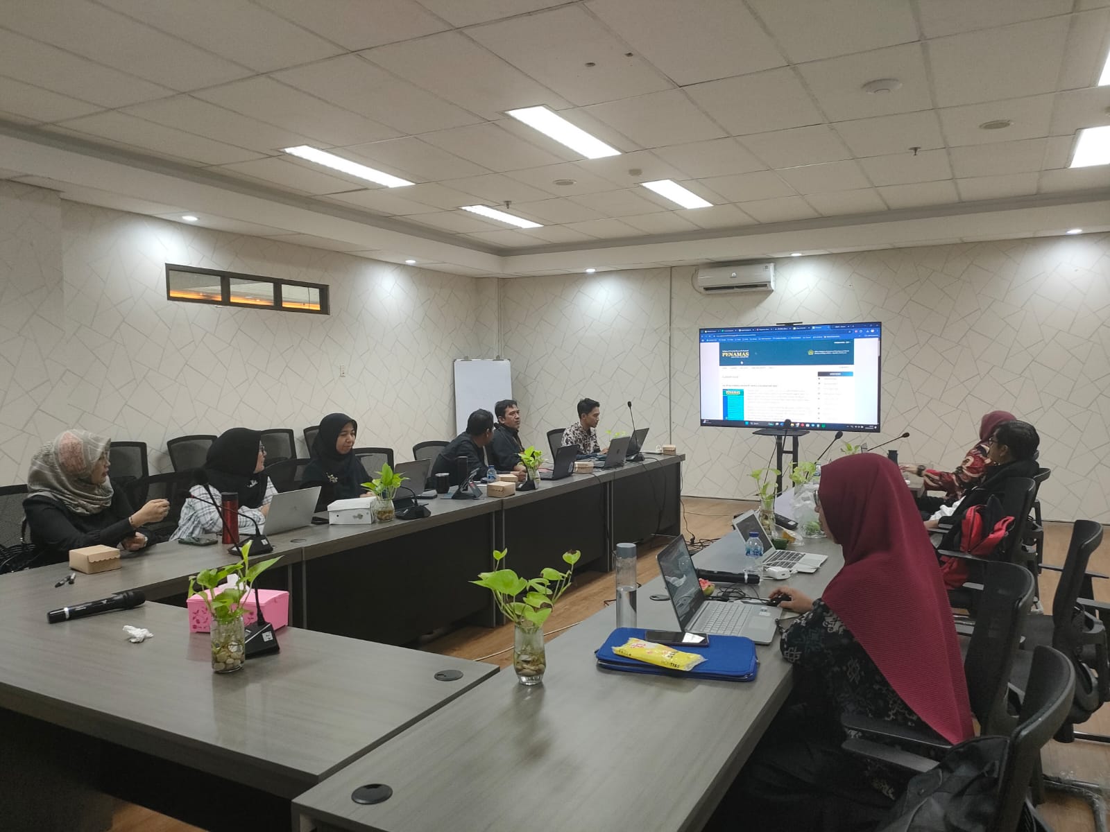 BLA Jakarta Gelar Finalisasi Pembahasan Naskah Jurnal Penamas di Pusbangkom MKMB Ciputat