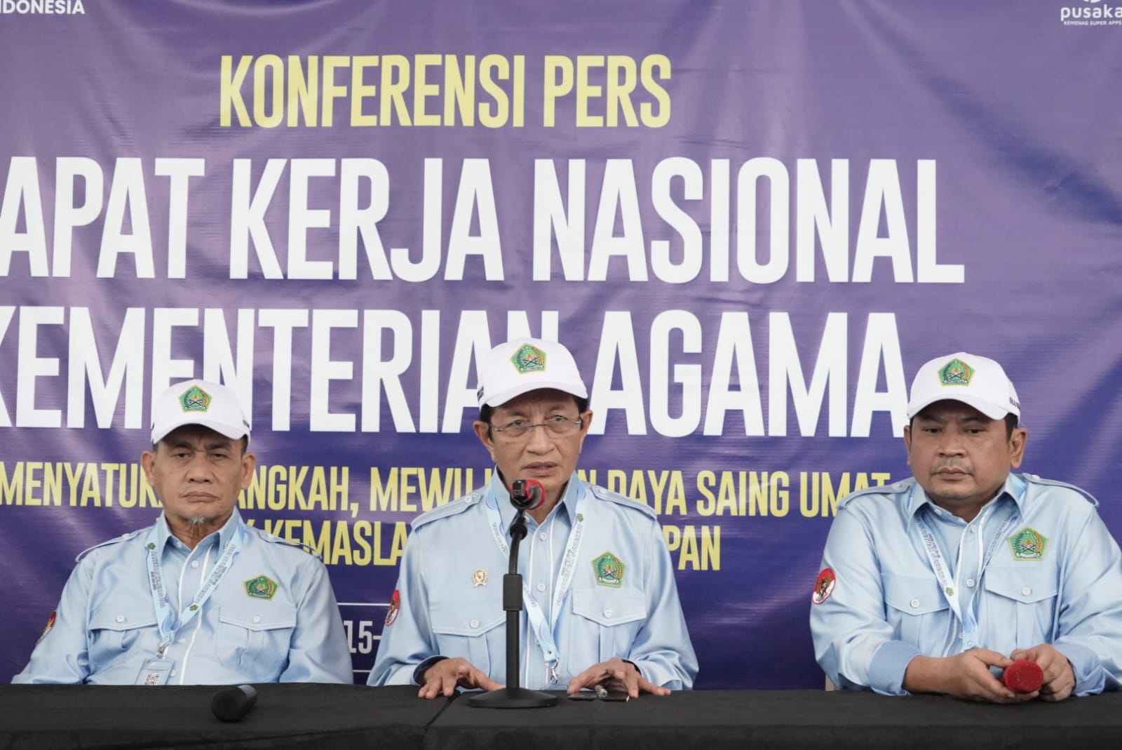 Gelar Rakernas, Menag: Peras Otak, Berikan Solusi Terbaik Bagi Umat