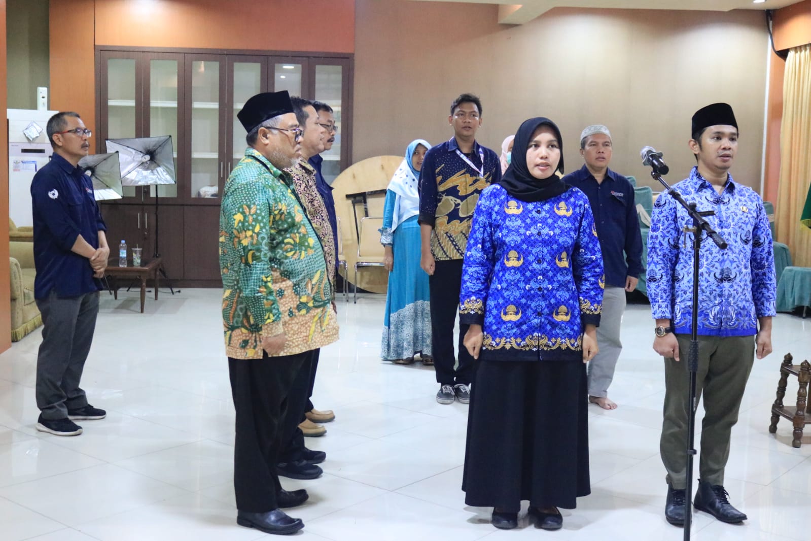 Pelantikan dan Pengambilan Sumpah Jabatan Fungsional Pustkawan di Lingkungan Balai Litbang Agama Jakarta