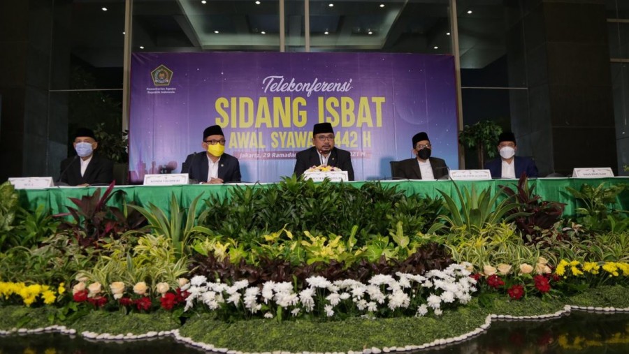 Pers Rilis Pemerintah Tetapkan 1 Syawal 1442 H Jatuh pada 13 Mei 2021