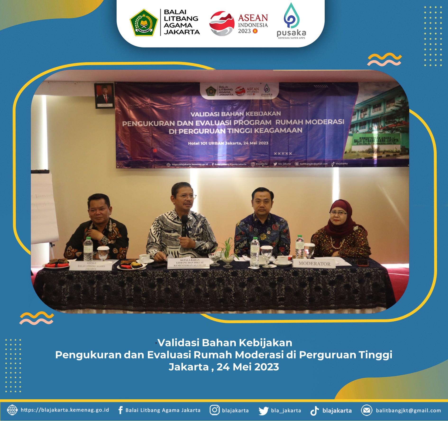 Pentingnya Evaluasi RMB, Ciptakan Lingkungan Kampus yang Moderat dan Toleran