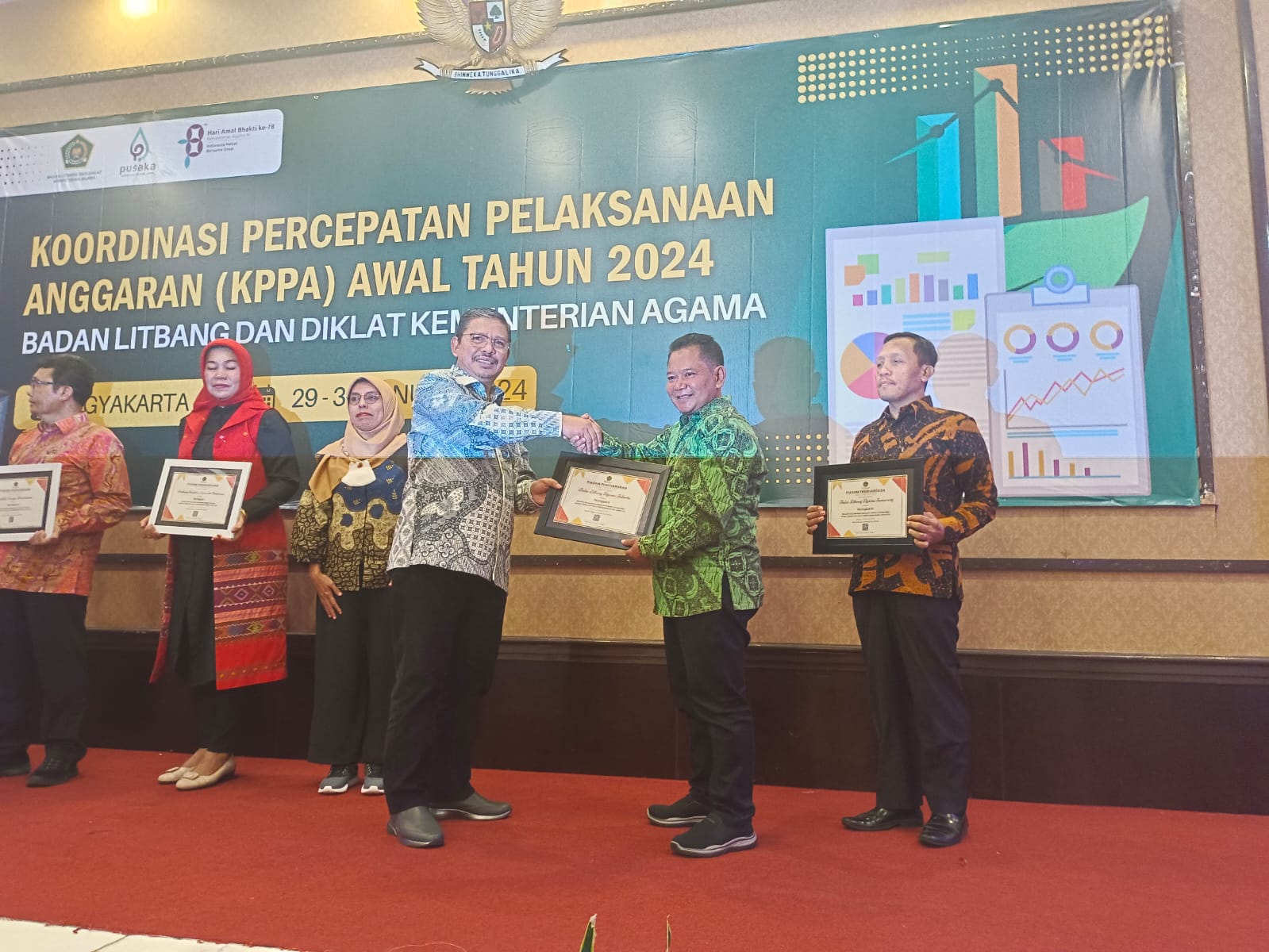 BLAJ Raih Penghargaan Peringkat II Kategori Realisasi Pelaksanaan Anggaran Tingkat Satuan Kerja