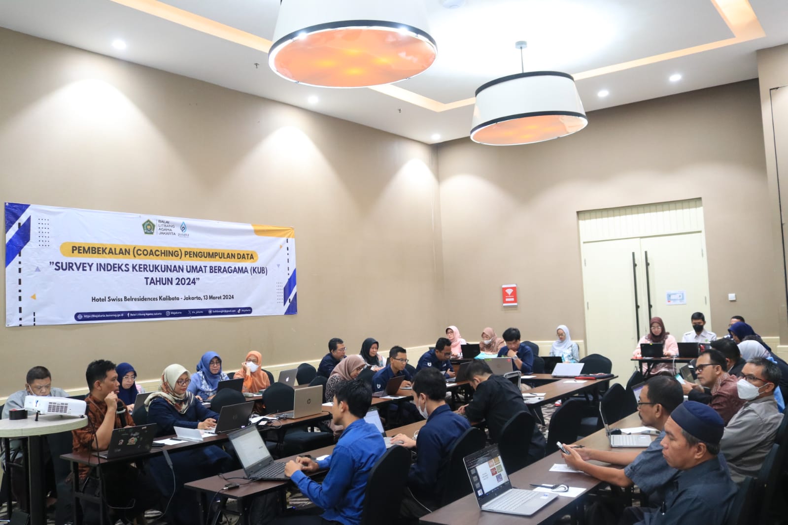 BLAJ: Menyelenggarakan Pembekalan (Coaching) Pengumpulan Data, Survei Indeks Kerukunan Umat Beragama Tahun 2024