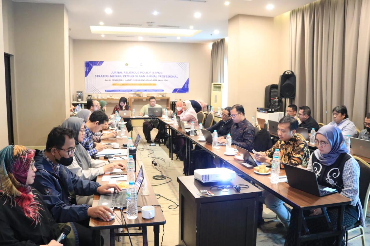 Jurnal Religious Policy (REPO) Gelar Diskusi Strategi Pengelolaan Jurnal Profesional