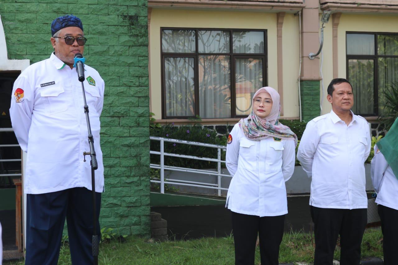 Pegawai Balai Litbang Agama Jakarta Ikuti Upacara Hari Kebangkitan Nasional Bersama BDK Jakarta