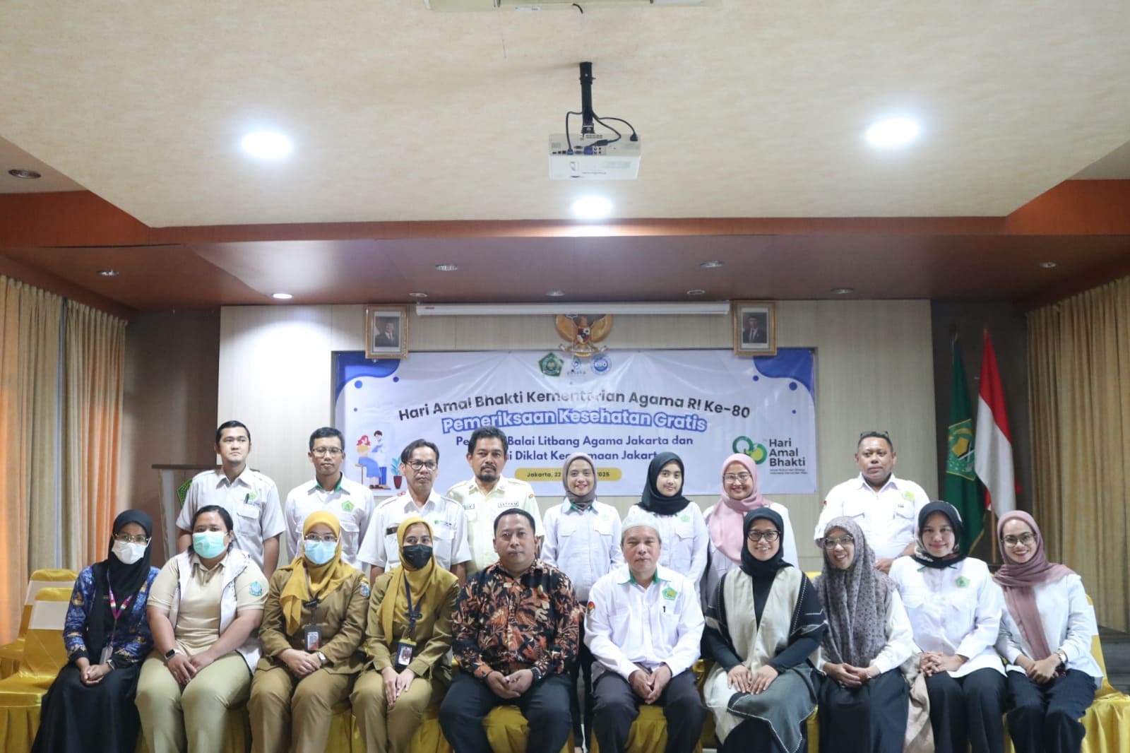 Kesehatan Nomor 1! BLA dan BDK Jakarta Gelar Pemeriksaan Kesehatan Gratis bagi Pegawai